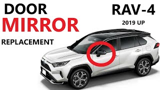 How to remove DOOR MIRROR on 19 23 TOYOTA RAV4 2019 2020 2021 2022 2023 2024 [upl. by Nyrehtac]