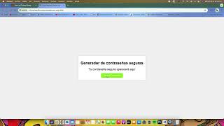 Crea una contraseña segura con HTML5 CSS y JavaScript [upl. by Ahsoyek]