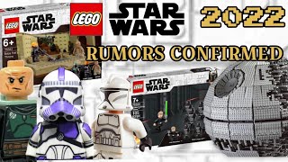 Rumored LEGO Star Wars 2022 Sets Now Confirmed March amp May [upl. by Sanborn]