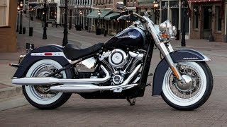 2019 Harley Davidson softail deluxe  Triple C motorcycle review [upl. by Carlye56]