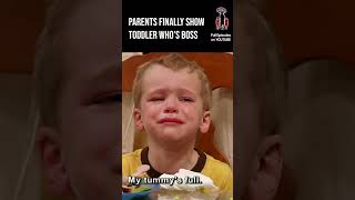 Parents finally show toddler whos boss 🫡 supernanny jofrost childcare family [upl. by Sy]