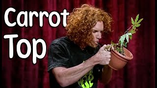 Carrot Top doing Hilarious Prop Comedy on The Late Late Show [upl. by Floridia]