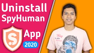 How to Uninstall SpyHuman app  Uninstall all Spy Apps From Android 🔥 [upl. by Htederem]