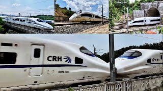 Comparison Of CRH2A Hairtail ampCRH380B Rabbit [upl. by Haeel984]