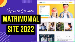 How to Make a Matrimonial Website like Shaadicom with WordPress amp PremiumPress Dating Theme 2022 [upl. by Aihsal364]