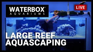 EP06  Aquascaping a Large Reef Aquarium with Caribsea LifeRock A Guide to Large Reef Aquariums [upl. by Aneret]