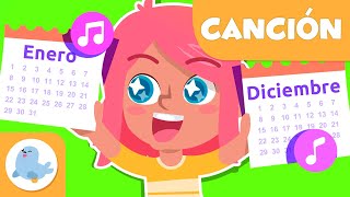 CANCIÓN de los MESES del año 📅 Canción educativa 🎶 Los meses del año para niños 👦​👧​ [upl. by Naivad790]