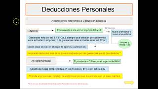 Deducciones Personales [upl. by Malcah779]