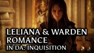 Dragon Age Inquisition  Leliana amp the Warden Romance in DAI all scenes [upl. by Alimhaj]