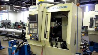 WilleminMacodel CNC 5axis Model W408MT  TCL Asset Group Inc [upl. by Cunningham]