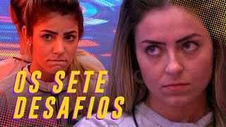 HANA HARIANY E PAULA ENFRENTAM O QUARTO DOS 7 DESAFIOS 😱  BIG BROTHER BRASIL 19 [upl. by Oiril]