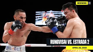 FULL FIGHT  Srisaket Sor Rungvisai vs Juan Francisco Estrada 2 DAZN REWIND [upl. by Ileane]