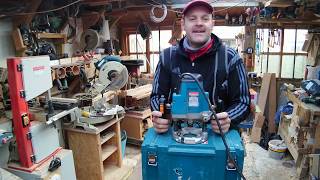 Makita 12quot router The BEAST in a box a review of the iconic Makita 12quot router [upl. by Rushing]