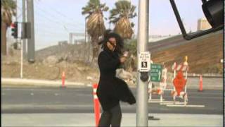 News Blooper Palm Springs CBS reporter gets blown away [upl. by Rabush]