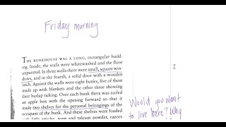 Of Mice and Men Part 2 Guided Annotations [upl. by Storer658]