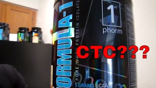 Phormula1 CTC Whey Isolate Review [upl. by Stent]