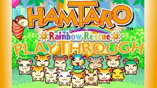 Hamtaro Rainbow Rescue  Playthrough [upl. by Frohman]