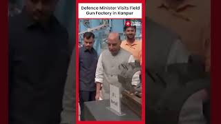 Rajnath Singh Reviews Advanced Weapon Production at Kanpur Factory [upl. by Rasecoiluj]