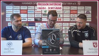 Hamm schlägt Aplerbeck Das sagen die Trainer [upl. by Shawn79]