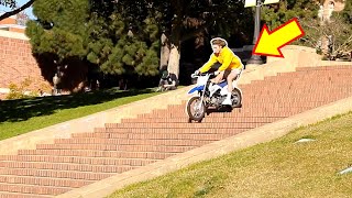 Dirtbike at UCLA [upl. by Llig]