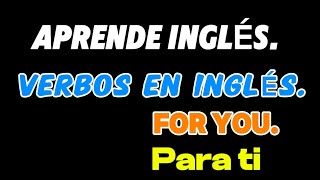 Verbos De Inglés [upl. by Ennaeirrac]