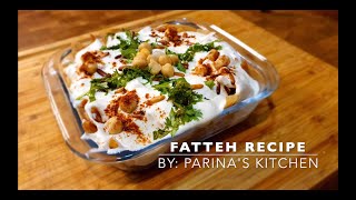 Lebanese Fatteh Recipe eid special Quick and Easy Snack  लेबनीज़ फट्टेह By Parinas Kitchen [upl. by Naryk]