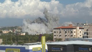 Strikes near Lebanons Tyre after Israel evacuation call  AFP [upl. by Siravat448]