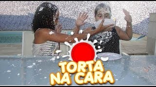 DESAFIO TORTA NA CARA Ft Diario da Carol [upl. by Kinnie]