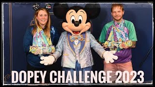 Walt Disney World Dopey Challenge Vlog  January 2023 [upl. by Lachman]