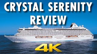 Crystal Serenity Tour amp Review  Crystal Cruises  Cruise Ship Tour amp Review 4K Ultra HD [upl. by Nerha564]