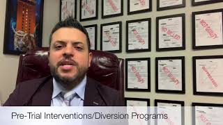 PreTrial Interventions  Diversion Programs in Texas  Houston Criminal Lawyer Eric J Benavides [upl. by Noskcaj141]