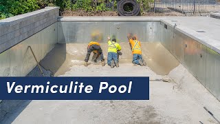 Vermiculite Concrete Pool Process  AquaSpa Pools  Toronto [upl. by Gerhardt481]