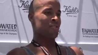 2007 Badwater David Goggins finishes AdventureCORPS Badwater Ultramarathon [upl. by Ynnal]