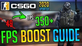 🔧CSGO 2020 How To Increase And Fix Lag On Any PC ✅  CSGO 2020 FPS Boost Guide UPDATED [upl. by Ellierim779]