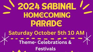 Promo Video 2024 Sabinal Homecoming Parade [upl. by Okika]