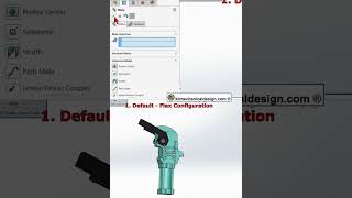 How to create configurations in SolidWorks short [upl. by Bald]