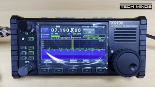 XIEGU X6100 HF SDR Transceiver  Hands On Experience [upl. by Ahseyd]