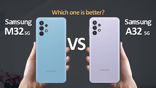 Samsung Galaxy M32 5G Vs Samsung Galaxy A32 5G [upl. by Enniroc]