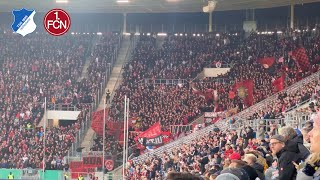 9000 Nürnberg Fans in Hoffenheim  1FC Nürnberg 21 DFB POKAL  Hopp Hurensohn Vlog [upl. by Naillimxam]