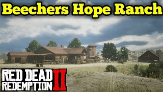 Red Dead Redemption 2  Beechers Hope Ranch Farm Tour [upl. by Asila]