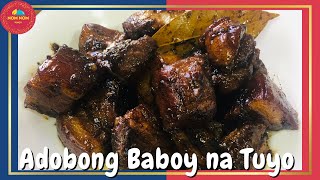 Adobong Baboy na Tuyo Dried Pork Adobo [upl. by Hackney55]