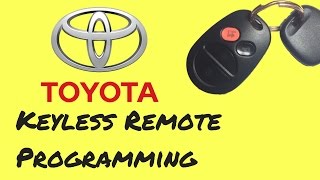 Toyota How To Program a Flip Key Many Vehicles [upl. by Soinski334]