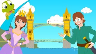 London Bridge is Falling Down  Cartoons amp Kids Songs  Moonbug Kids  Nursery Rhymes for Babies [upl. by Onitnatsnoc243]