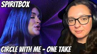 Spiritbox  Circle With Me One Take  Reaction Video [upl. by Anwahs]