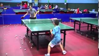 Table Tennis Trainings Kids of China HD [upl. by Sined]