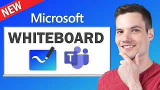 How to use NEW Microsoft Whiteboard [upl. by Norramic]