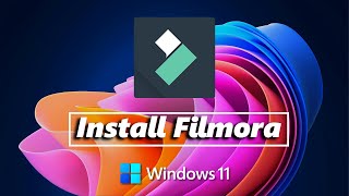 How To Install Filmora On Windows 11 PC [upl. by Narik]