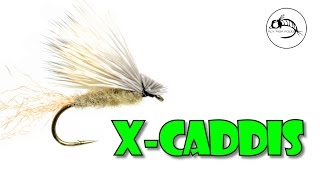 Fly Tying Tutorial XCaddis by Fly Fish Food [upl. by Pernick]