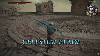 ELDEN RING  Convergence Mod Weapon Showcase  Celestial Blade [upl. by Aillemac]