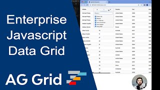 AG Grids JavaScript Data Grid Enterprise Edition Getting Started [upl. by Malanie]